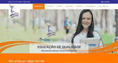 Desktop Screenshot of colegiovemser.com.br